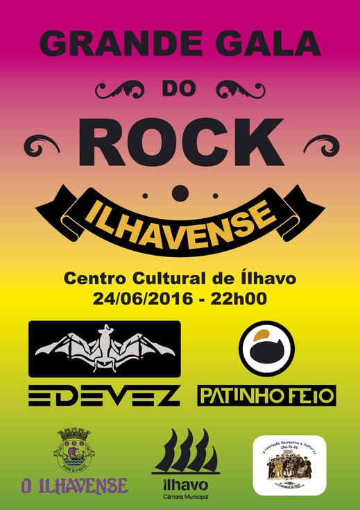 Cartaz gala do rock ilhavense 1 519 999